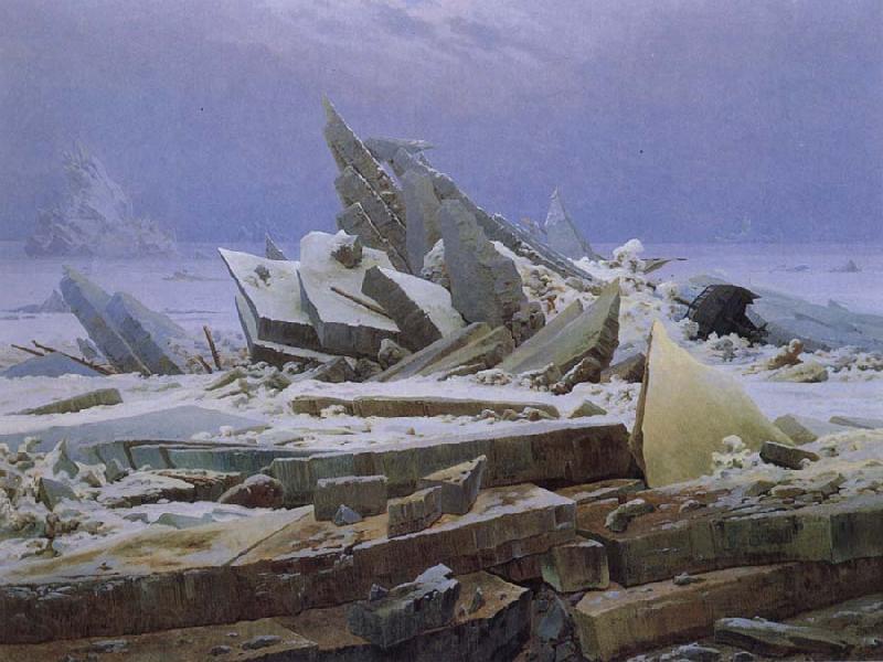 Caspar David Friedrich Arctic Shipwreck